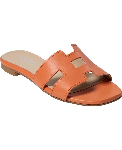 Shoe Biz Claire Kvinde Orange Flade Sandaler Str 41 - hos Magasin