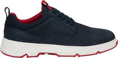 Se Tommy Hilfiger Hilfiger Nubuck MIX Hybrid Shoe Mand Desert Sky Sneakers Str 41 - hos Magasin ved Magasin