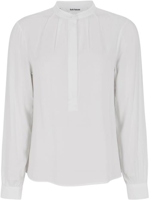 Se Soft Rebels Srfreedom Blouse Kvinde Snow White Langærmede Bluser Str S - hos Magasin ved Magasin