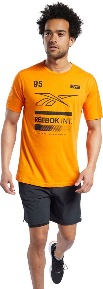 Se Reebok Speedwick Graphic Move Tshirt XXL - T-shirts Bomuld hos Magasin ved Magasin