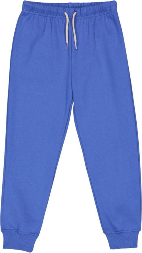 Müsli by Green Cotton Olsen Kids Sweatpants Str 128 - Palace Blue Bukser Bomuld hos Magasin