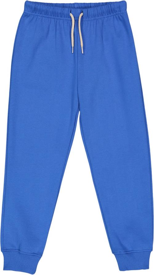 Müsli by Green Cotton Olsen Kids Sweatpants Str 122 - Palace Blue Bukser Bomuld hos Magasin