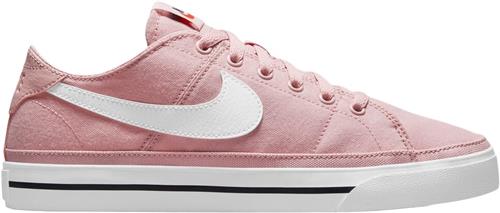 Se Nike Court Legacy Canvas Kvinde Pink Sneakers Str 40 - hos Magasin ved Magasin