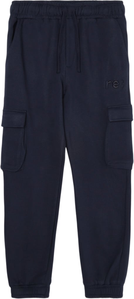 Se The New Tnre:Charge Cargo Sweatpants Str 122-128 cm/7-8 år - Navy Blazer Bukser Bomuld hos Magasin ved Magasin