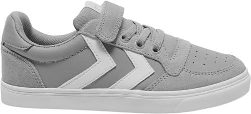 Hummel Slimmer Stadil Leather LOW JR Alloy Sneakers Str 38 - hos Magasin