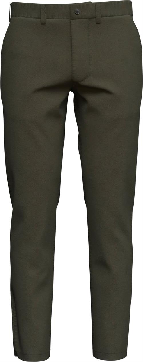 Se Selected Homme Slh175slim NEW Miles Flex Pant NOO Mand Forest Night Chinos Slim Fit Str "31/""34" - Bomuld hos Magasin ved Magasin