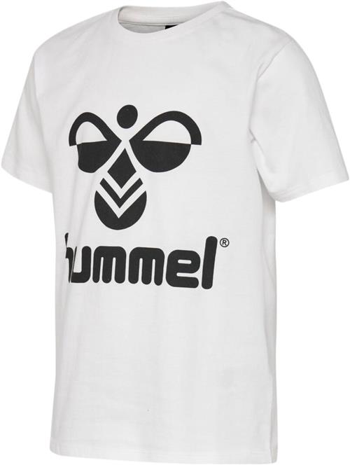 Hummel Hmltres Tshirt S/S Str 10 år / 140 cm - Hvid Kortærmede T-shirts hos Magasin