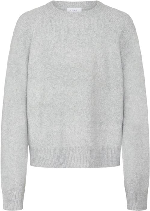 Grunt Iben Knit Str S/10Y - Grey Strik hos Magasin