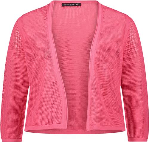 Se Betty Barclay Strickjacke Kurz Kvinde Pink Flambé Cardigans Str 40 - hos Magasin ved Magasin