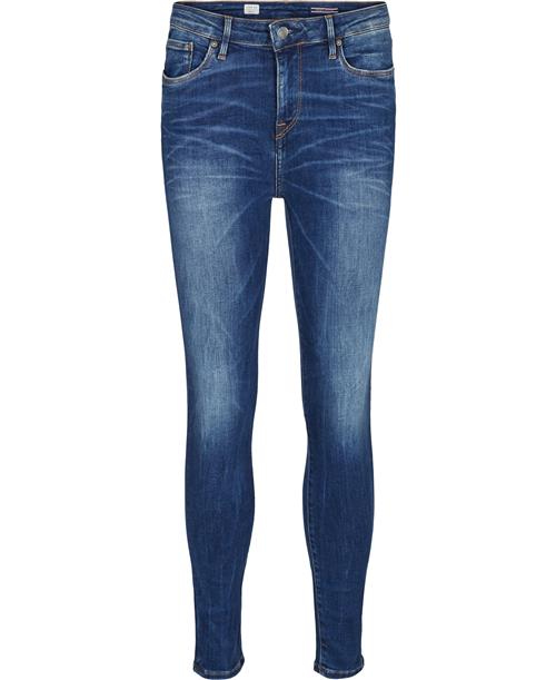 Tommy Hilfiger Como rw Doreen Bukser Kvinde Blå Skinny Jeans Str 32/30 - Bomuld hos Magasin