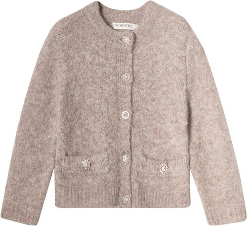 Ida Sjöstedt Kristin Cardigan Kvinde Soft Beige Cardigans Str 40 - hos Magasin