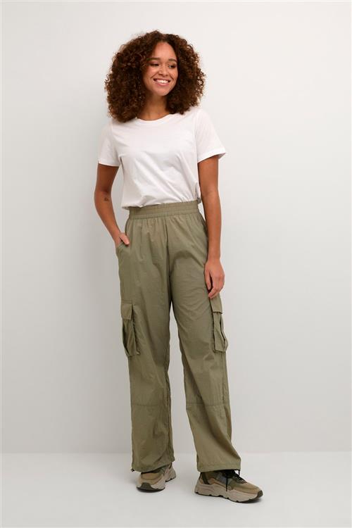 Kaffe Kamarie Cargo Pants Kvinde Coriander Cargo Bukser Str 46 - hos Magasin