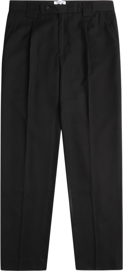 Se Woodbird Wbben Suit Pant Mand Black Habitbukser Str 28 - hos Magasin ved Magasin