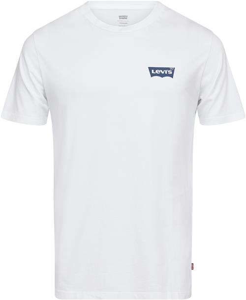 Levi's Graphic Crewneck TEE BW Bandan Mand Whites Kortærmede T-shirts Str M - Bomuld hos Magasin