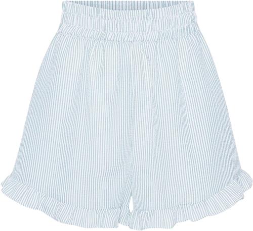 A-VIEW Sonja Shorts Kvinde Blue/white Stribe Casual Shorts Str 44 - hos Magasin