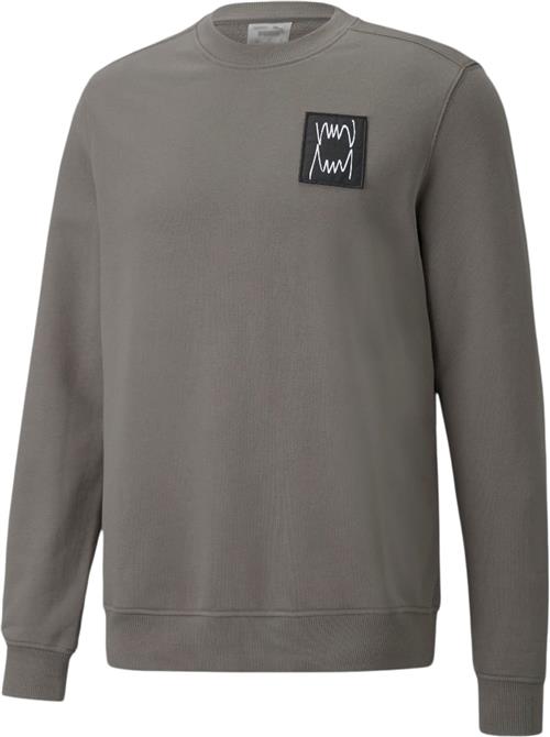 Se Puma Pivot Special Sweatshirt Mand Grey Sweatshirts Str M - Bomuld hos Magasin ved Magasin