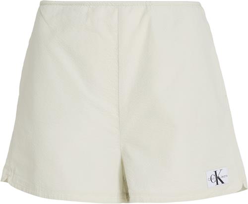 Calvin Klein Seersucker Shorts Kvinde Cga Casual Shorts Str XS - hos Magasin