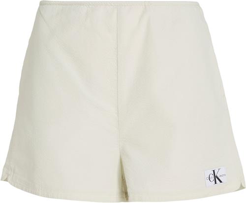 Calvin Klein Seersucker Shorts Kvinde Cga Casual Shorts Str M - hos Magasin