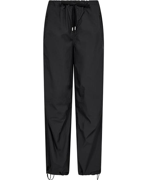 Se Juicy Couture Ayla Parachute Pants Kvinde Black Sweatpants Str XS - Nylon hos Magasin ved Magasin