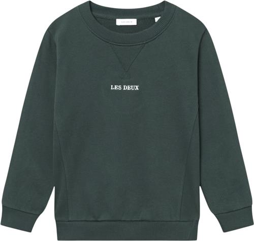 Les Deux Dexter Sweatshirt Kids Str 158/164 - Pine Green Sweatshirts hos Magasin