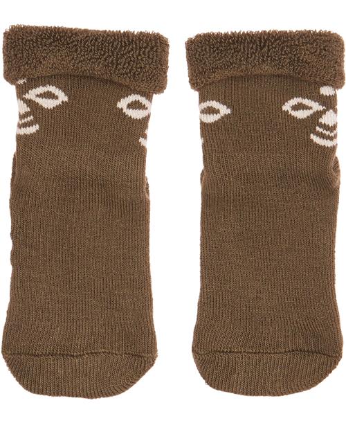 Hummel Snubbie Socks Str 24-27 - Olive Night Strømper hos Magasin