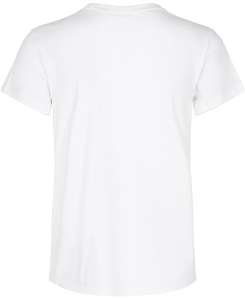 Levi's Perfect White Tshirt Kvinde Neutrals Kortærmede T-shirts Str L - Bomuld hos Magasin