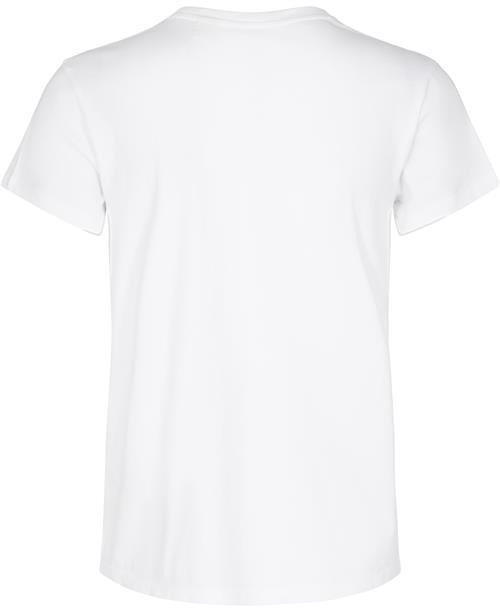 Levi's Perfect White Tshirt Kvinde Neutrals Kortærmede T-shirts Str M - Bomuld hos Magasin