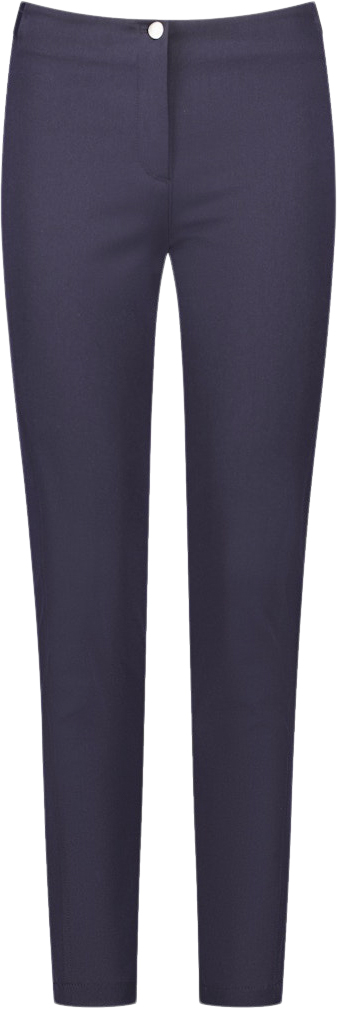 Gerry Weber Pant Leisure Cropped Kvinde Navy Bukser Med Smalle Ben Str 44R - hos Magasin