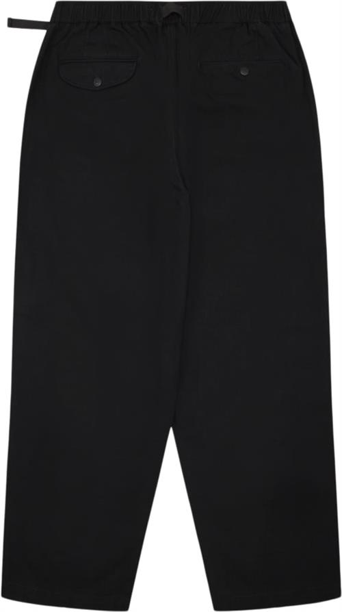 Se Woodbird Umo Base Pant Mand Black Habitbukser Str XL - hos Magasin ved Magasin