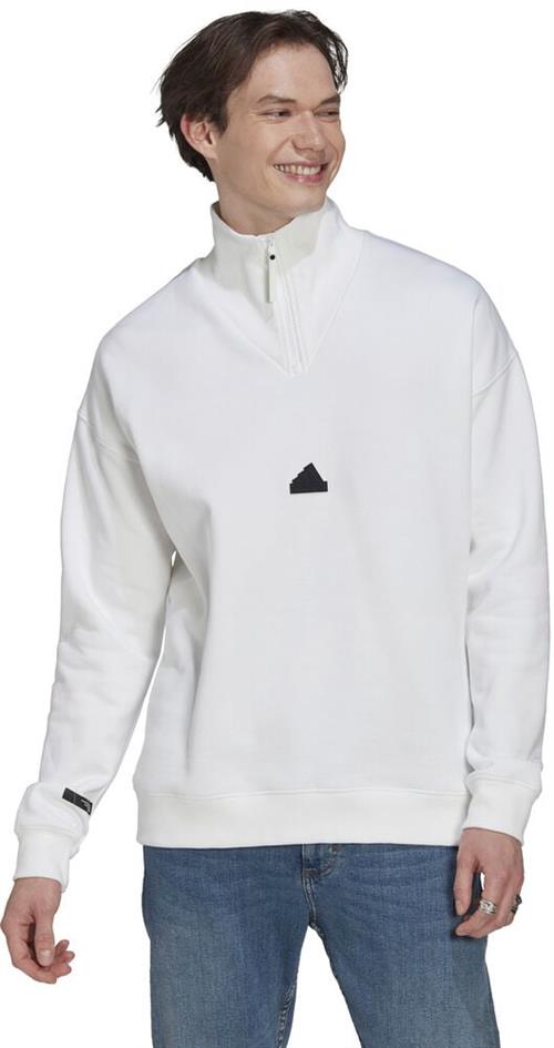 Se adidas 1/4 Zip Sweatshirt L - Sweatshirts Bomuld hos Magasin ved Magasin