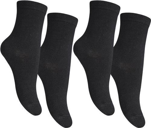 mp Denmark Bamboo Socks 2pack Str 25/28 - Sort Strømper hos Magasin