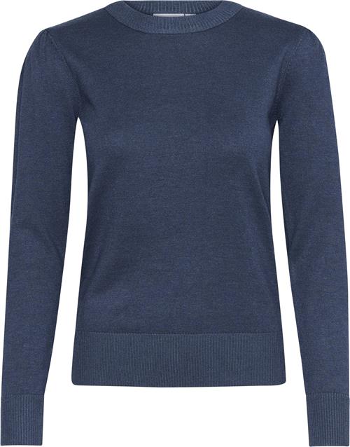 Se Saint Tropez Milasz Pullover Kvinde Titan Melange Sweaters Regular Fit Str S - hos Magasin ved Magasin