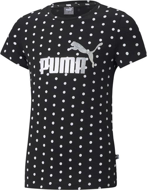 Puma Essentials Dotted Tshirt 152 - T-shirts hos Magasin