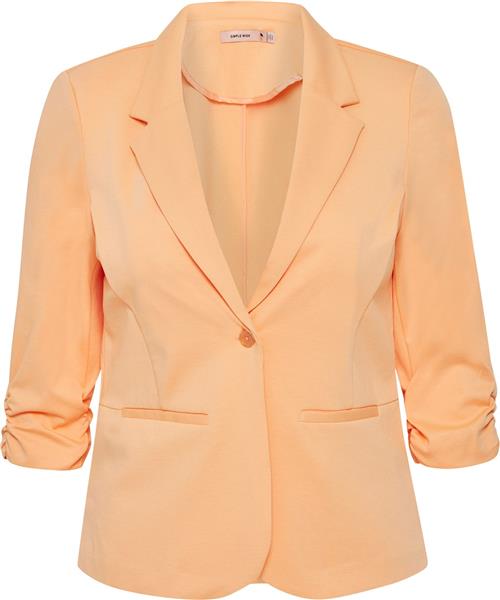 Se Simple Wish Swblazer BLA 1 Kvinde Apricot Wash Blazere Str 52 - hos Magasin ved Magasin