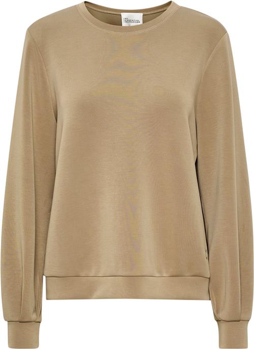 My Essential Wardrobe 23 THE Sweat Blouse Kvinde Dune Sweatshirts Casual Fit Str S - hos Magasin