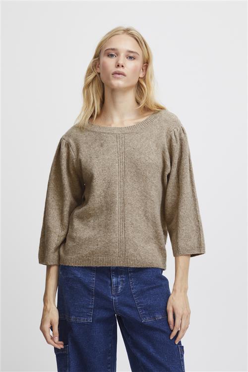 ICHI Ihalises MS Kvinde Doeskin Sweaters Str XS - hos Magasin