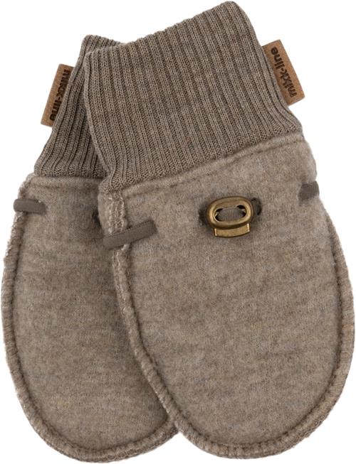 Se Mikk-Line Wool Mittens 74/80Y - Vanter & Luffer Uld hos Magasin ved Magasin