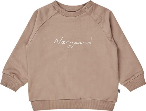 Mads Nørgaard - Copenhagen Soft Sweat Sirius Sweatshirt Str 6-9 mdr / 74 cm - Brun Sweatshirts hos Magasin