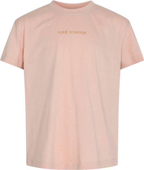 Sofie Schnoor Tshirt Str 14 år / 164 cm - Light Rose Kortærmede T-shirts hos Magasin