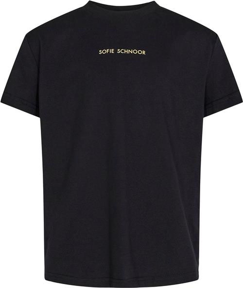 Sofie Schnoor Tshirt Str 6 år / 116 cm - Black Kortærmede T-shirts hos Magasin