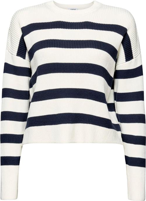 Se Esprit Striped Boat ne Kvinde Ice 3 Sweaters Str XL - hos Magasin ved Magasin