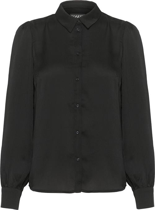 Se Soaked in Luxury Slparis Shirt LS Kvinde Black Langærmede Skjorter Classic Fit Str XL - hos Magasin ved Magasin