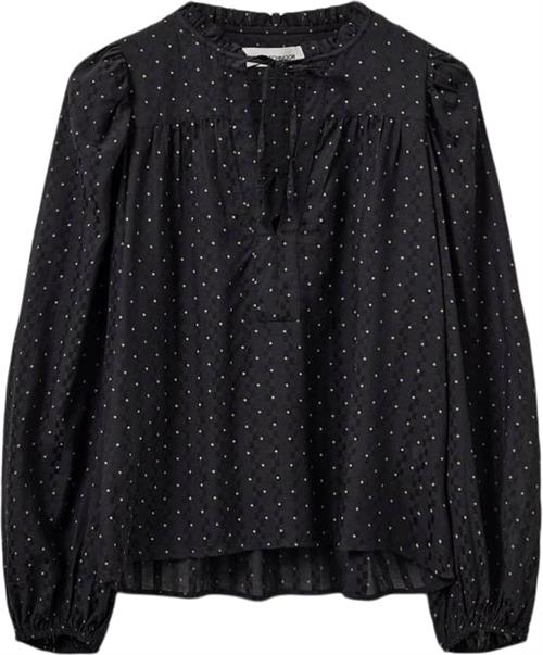 Se Sofie Schnoor Blouse Str 40 - Black Bluser hos Magasin ved Magasin