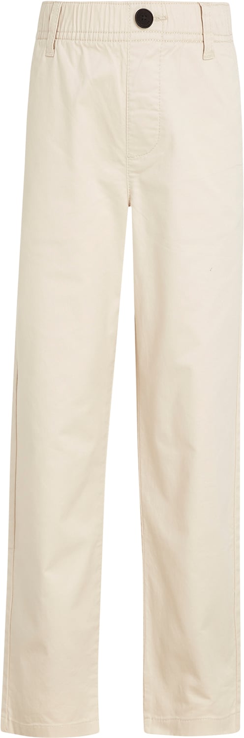 Tommy Hilfiger Monotype EWB Skater Chino Pant Str 4 år / 104 cm - Classic Beige Bukser hos Magasin