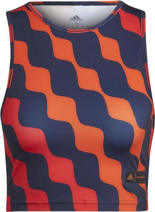 adidas Marimekko Train Icons Print Tank top L - Tanktoppe Polyester hos Magasin