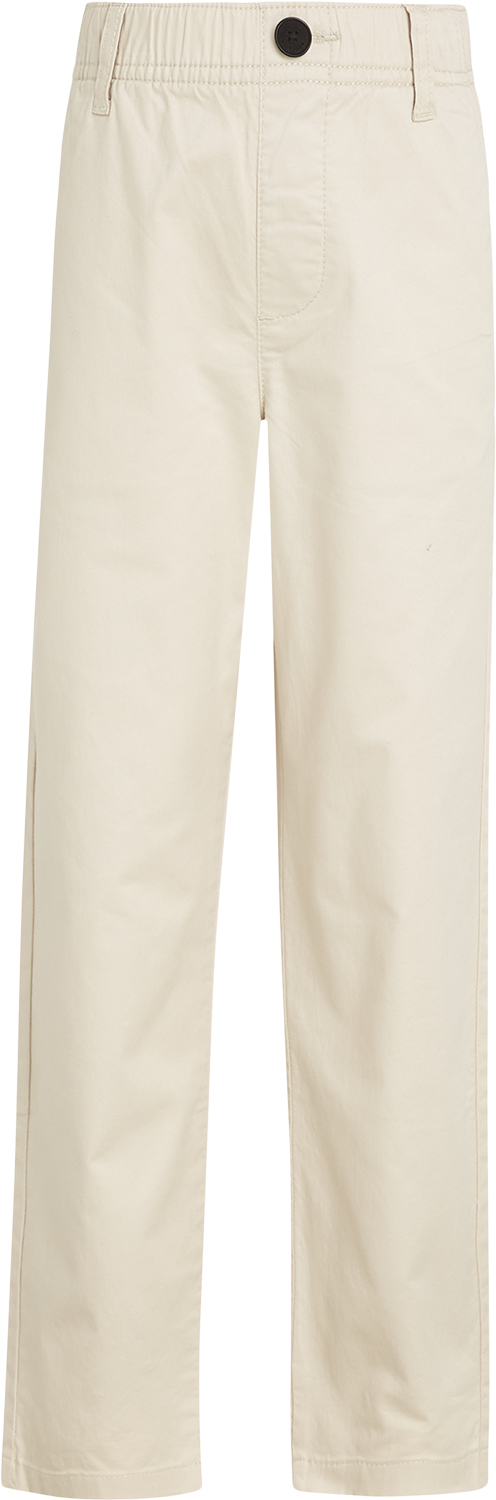 Tommy Hilfiger Monotype EWB Skater Chino Pant Str 14 år / 164 cm - Classic Beige Bukser hos Magasin