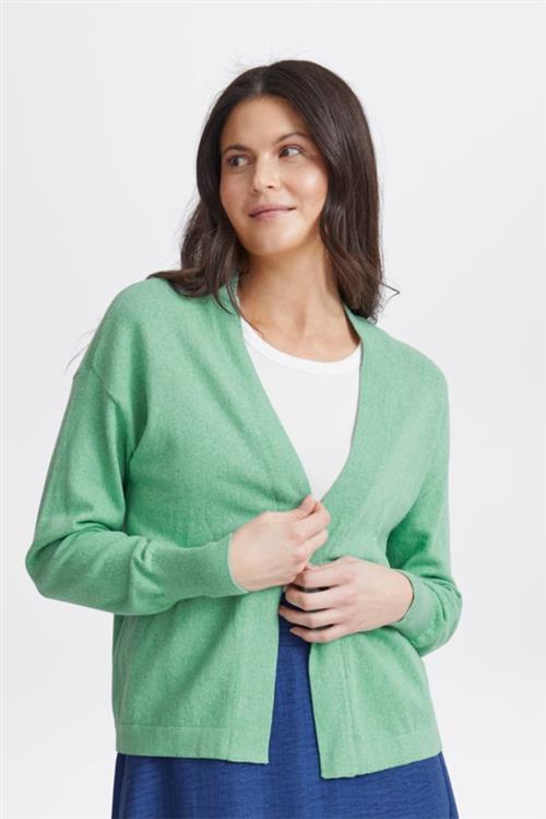 Se Fransa Frsinne CAR 2 Kvinde Malachite Green Cardigans Regular Fit Str XS - hos Magasin ved Magasin