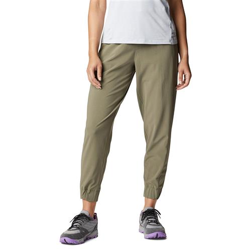 Se Columbia Pleasant Creek EU Jogger Kvinde Stone Green Sweatpants Str S-R - hos Magasin ved Magasin