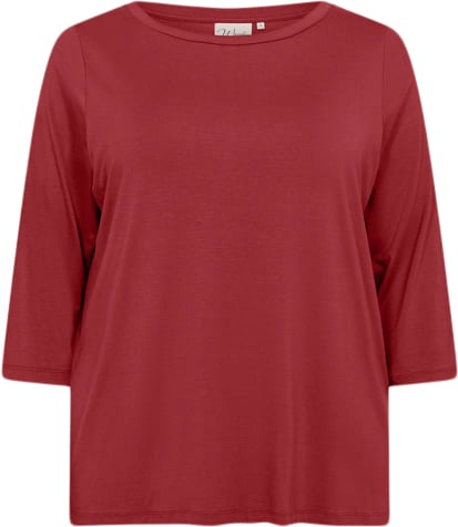 Wasabiconcept Wastella 7 Kvinde 4949 Cardinal Kortærmede T-shirts Str 50/52 - Elastan hos Magasin