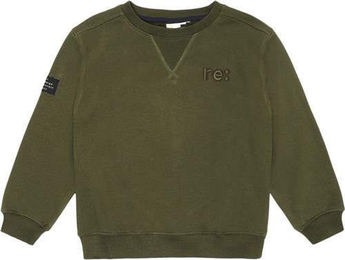 The New Tnre:Charge OS Sweatshirt Str 158-164 cm/13-14 år - Ivy Green Sweatshirts Bomuld hos Magasin